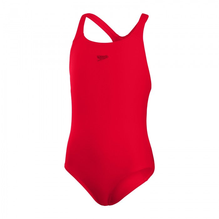 Speedo Swim Costume Endurance+ Medalist Girls 26" Red