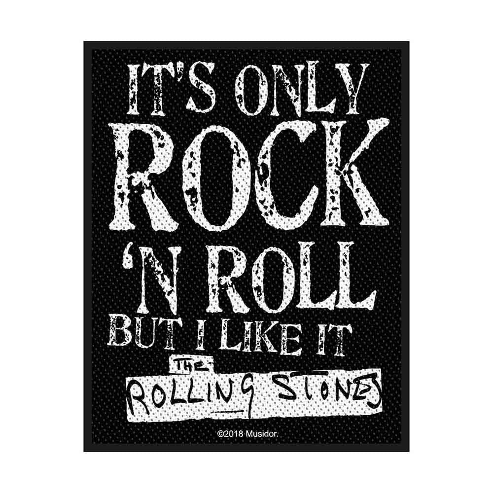 The Rolling Stones Standard Patch It's Only Rock N' Roll (Retail Pack)