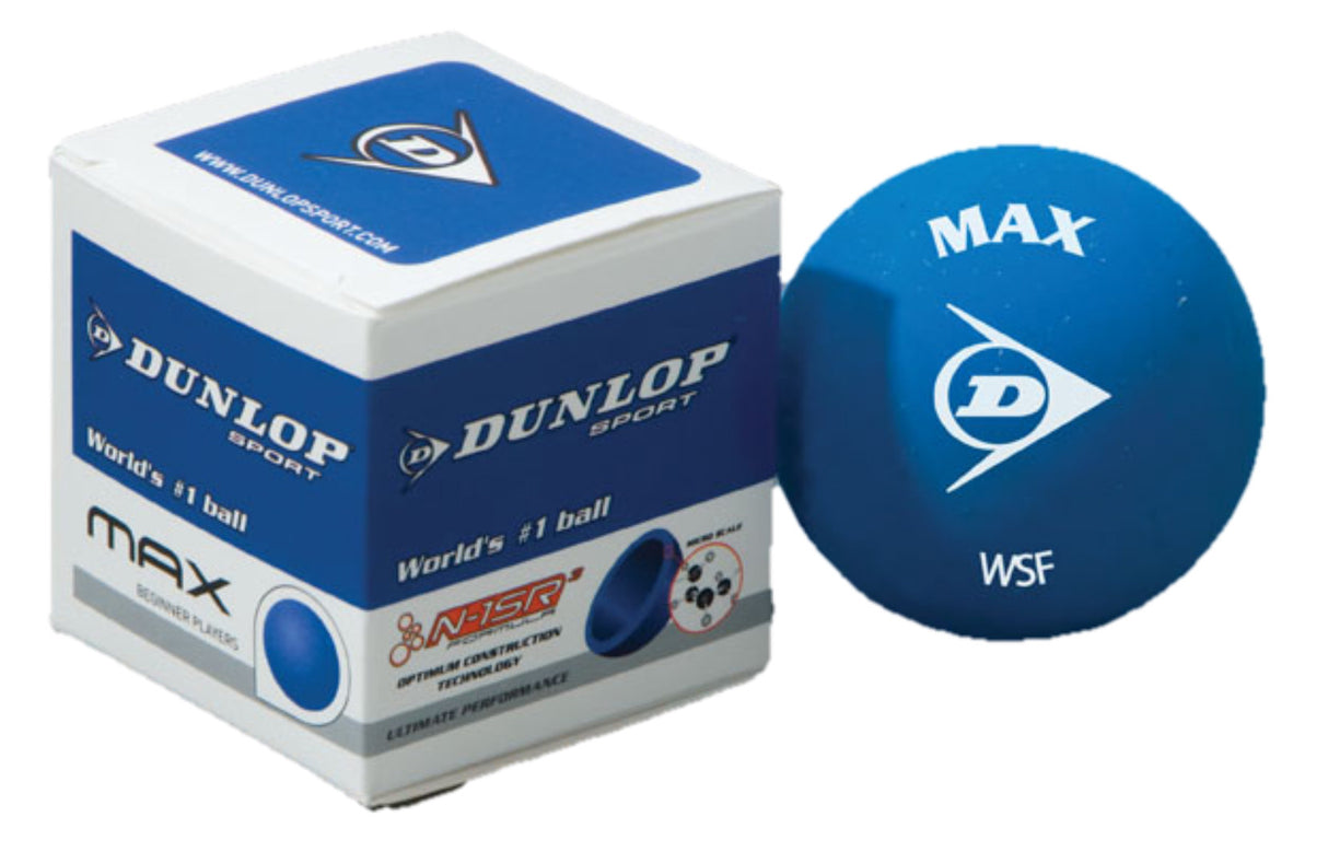 Dunlop Intro Blue Speed Squash Ball (Single)