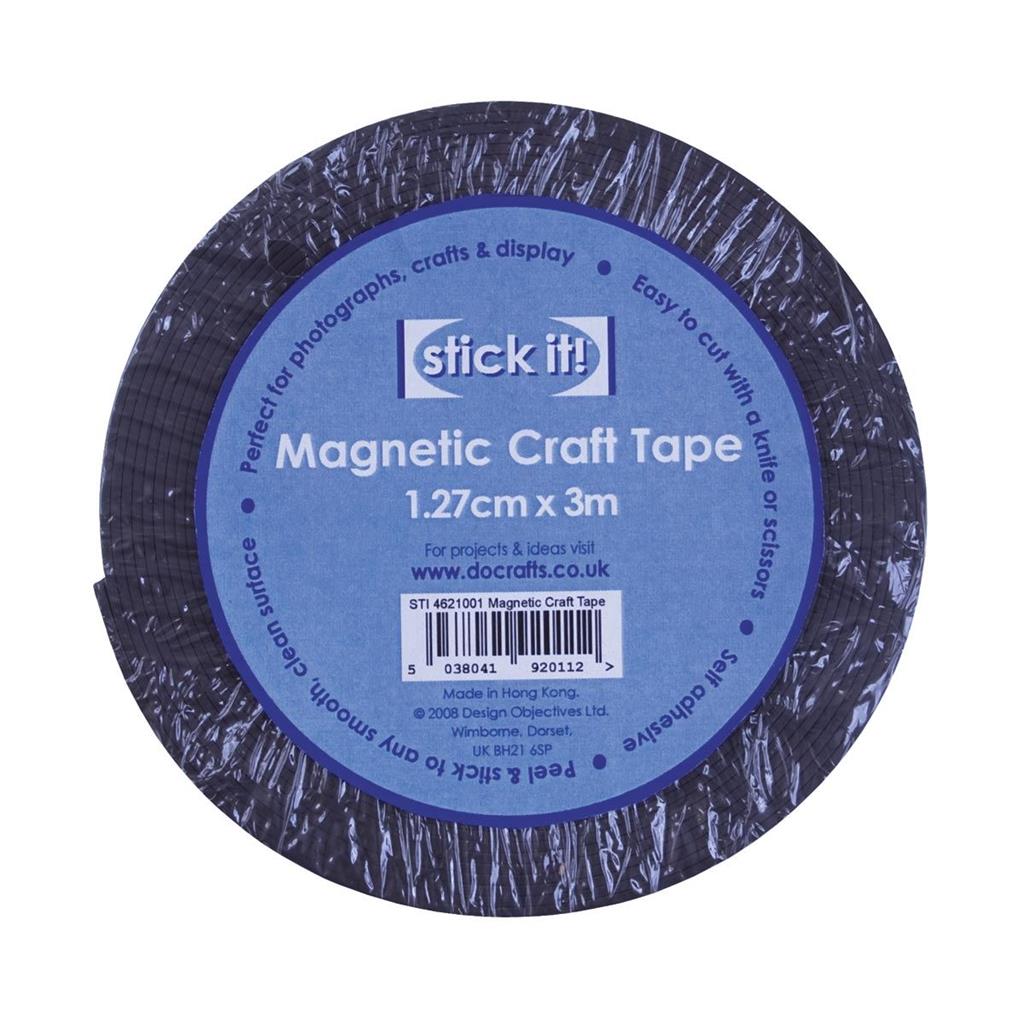 Stick It! Magnetic Craft Tape 1.27cm (3m Roll)