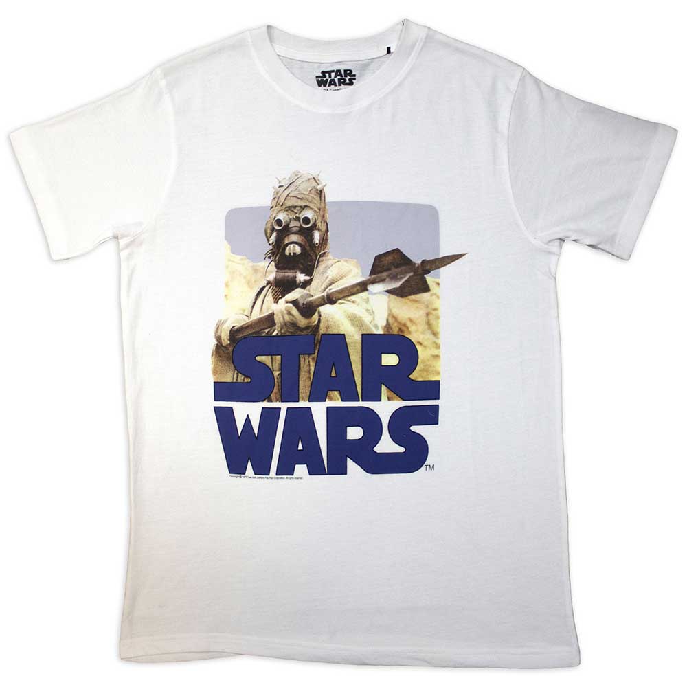 Star Wars Unisex T-Shirt Tusken Raider White (XL)