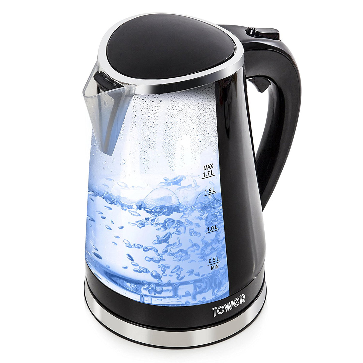 Tower T10012 2200W 1.7L LED Colour Changing Jug Kettle
