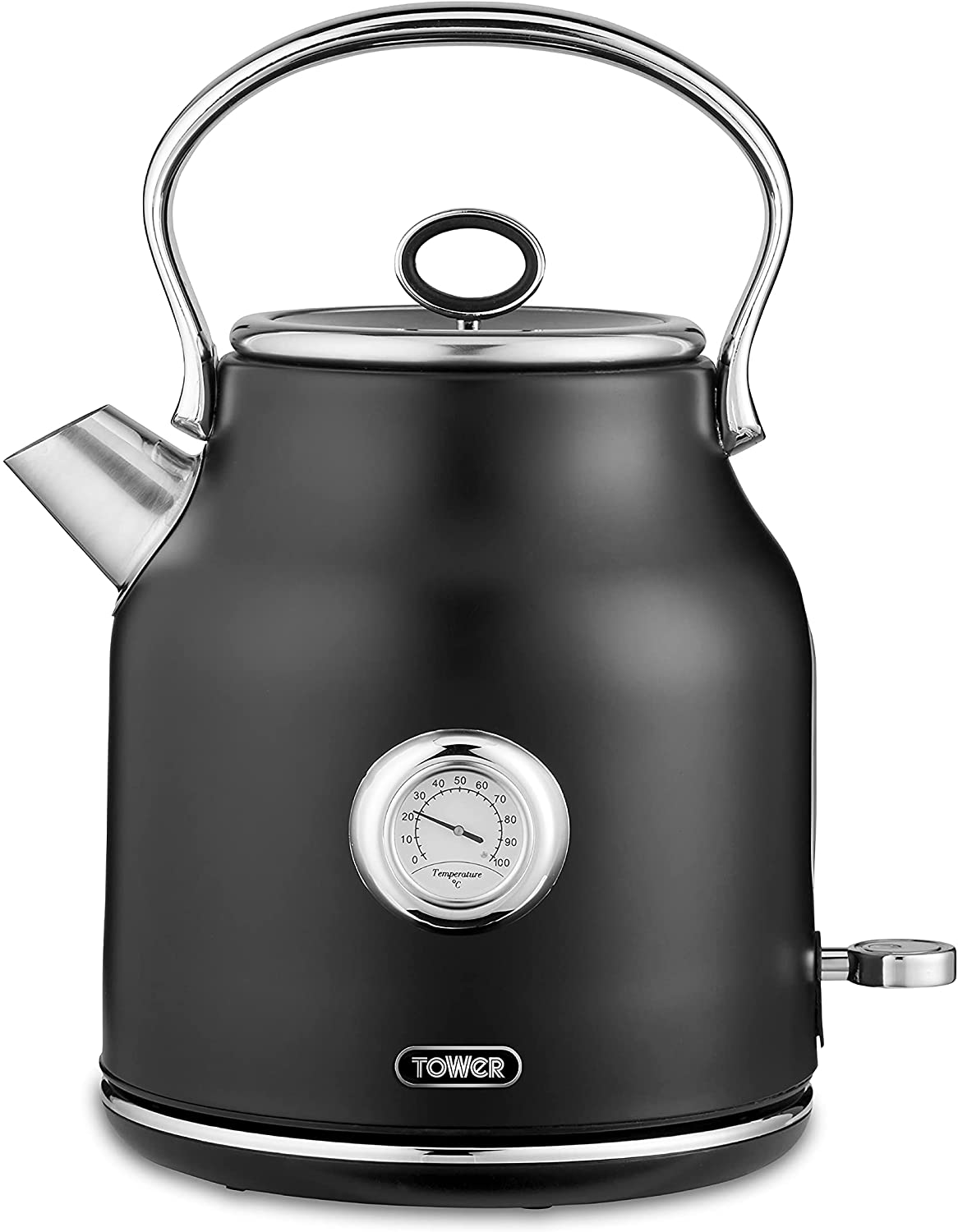 Tower Renaissance T10063BLK 3000W 1.7L Jug Kettle Black