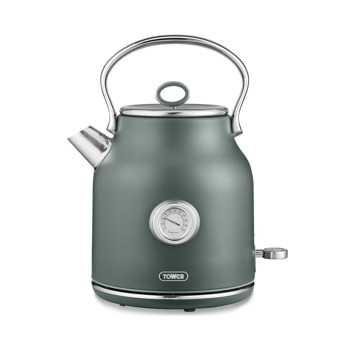 Tower Renaissance T10063FOR 3000W 1.7L Jug Kettle Forest Green