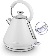 Tower T10087WHT Mirage 1.7L 3000W Pyramid Kettle Black
