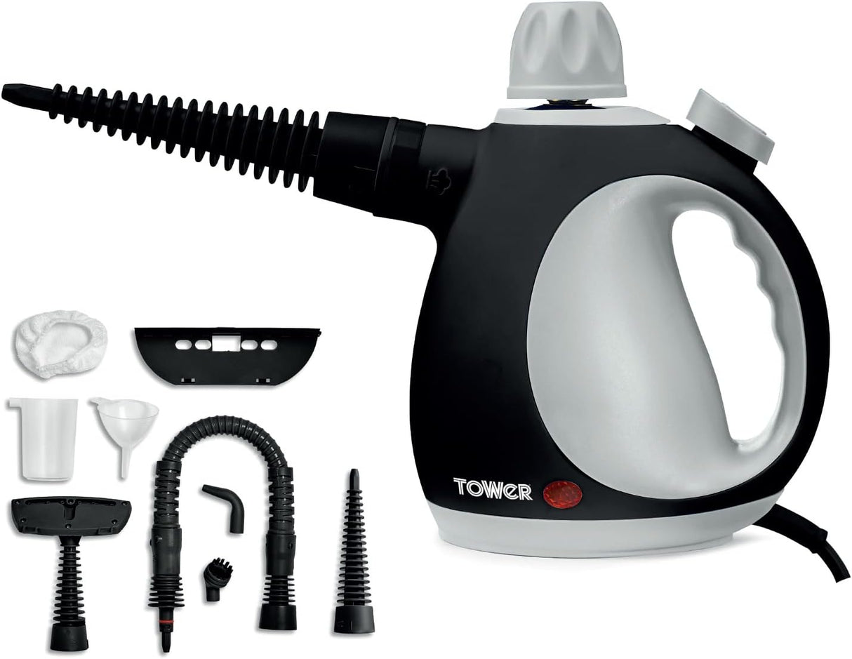 Tower THS10 Handheld Steam Cleaner Black