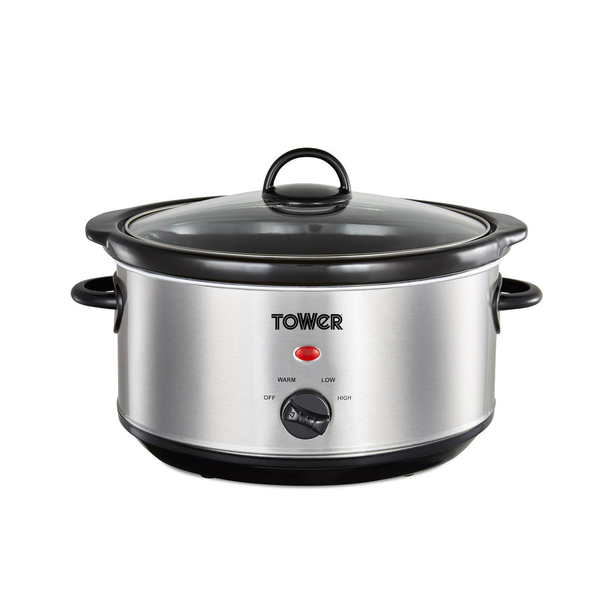 Tower T16039Y 3.5L Slow Cooker Stainless Steel