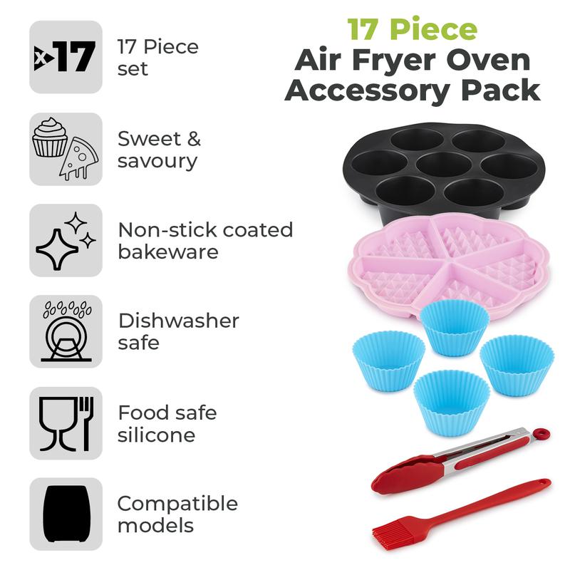 Tower AirFryer Oven Accessory Pack for T17038/T17039/T17076