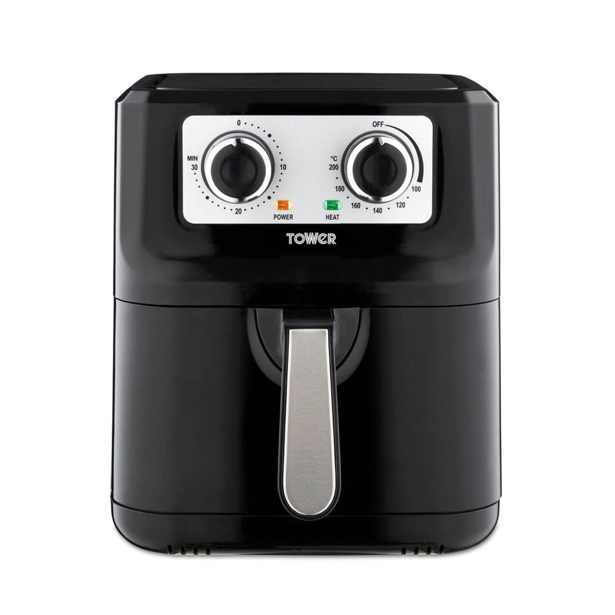 Tower Vortx T17090 5.0L Manual Basket Air Fryer Black