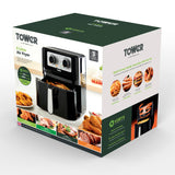 Tower Vortx T17090 5.0L Manual Basket Air Fryer Black
