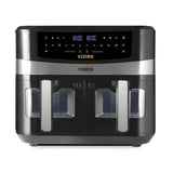 Tower Vortx Vizion T17100 9.0L Digital Dual Basket Air Fryer Black