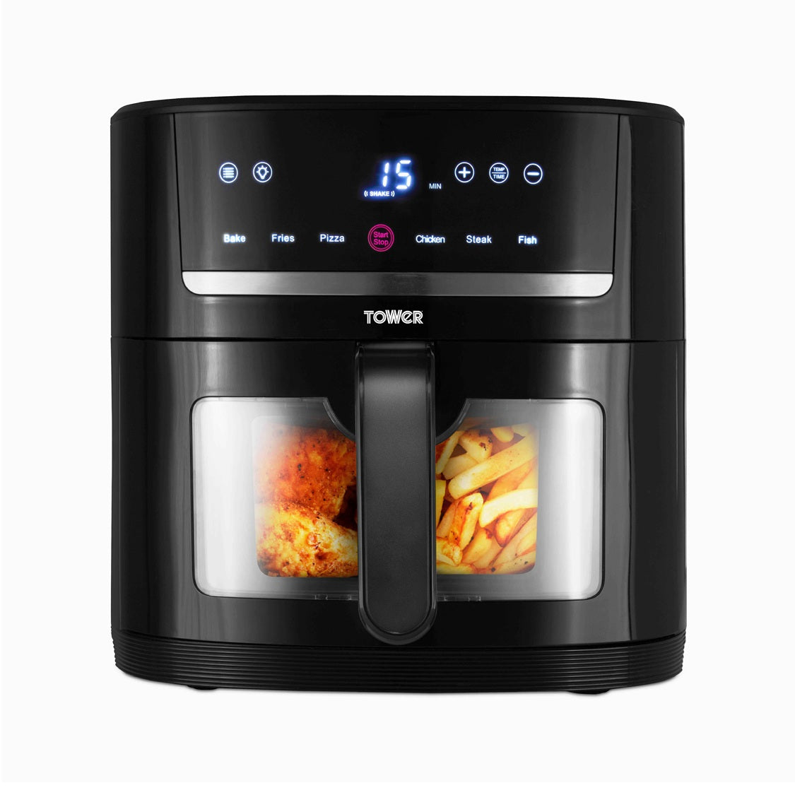 Tower Vortx Vizion T17116 4.0L Digital Basket Air Fryer Black