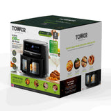 Tower Vortx Vizion T17117 6.0L Digital Basket Air Fryer Black