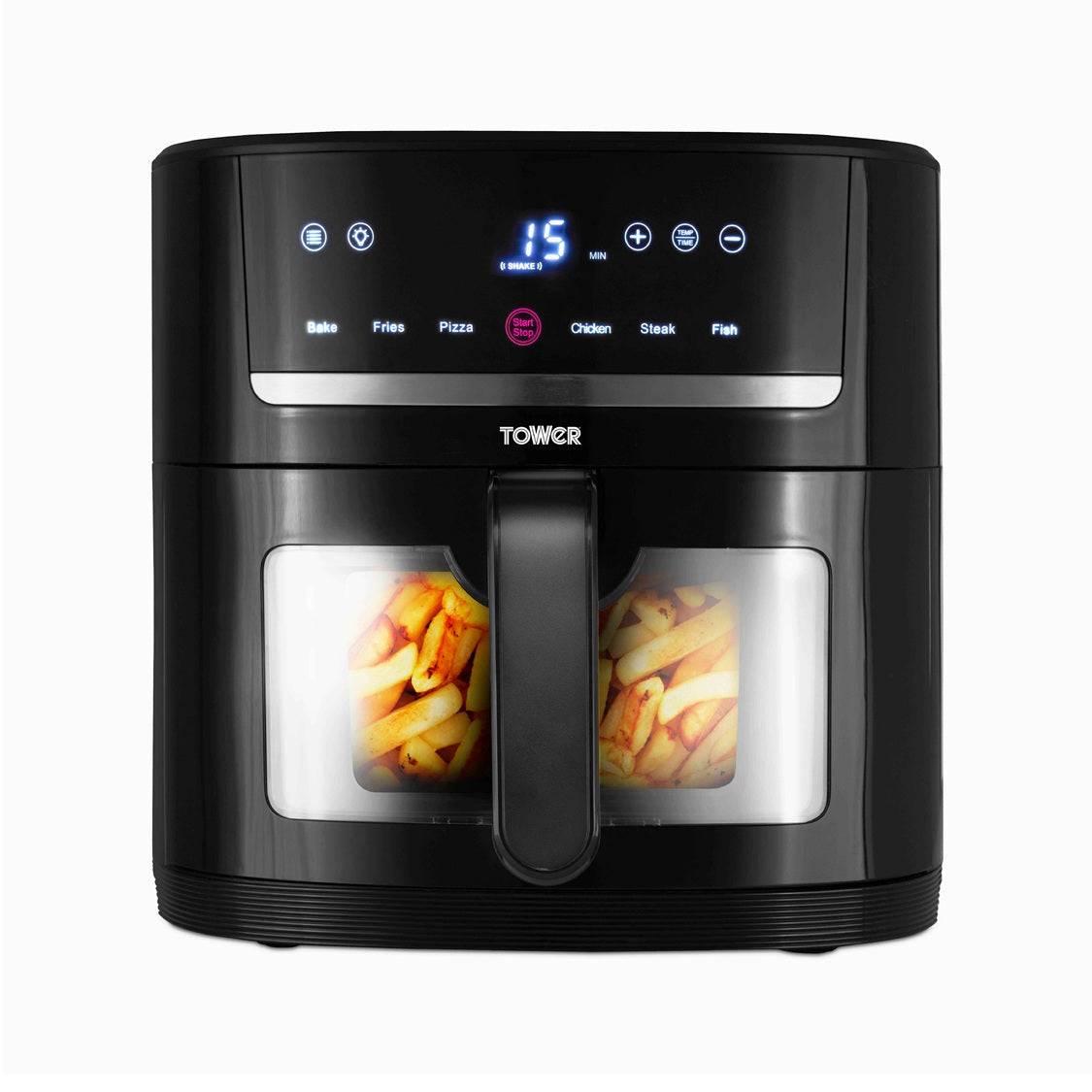 Tower Vortx Vizion T17118 8.0L Digital Basket Air Fryer Black