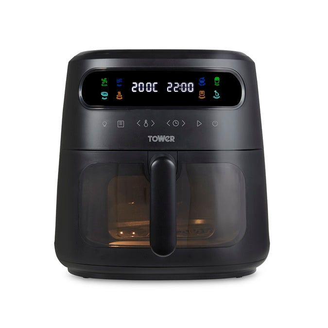 Tower Vortx Vizion T17123  7.5L Digital Basket Air Fryer Black
