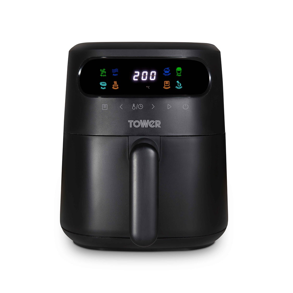Tower Vortx Vizion T17125 3.0L Digital Basket Air Fryer Black