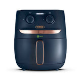 Tower Vortx T17126MNB  3.8L Manual Basket Air Fryer Midnight Blue/Rose Gold