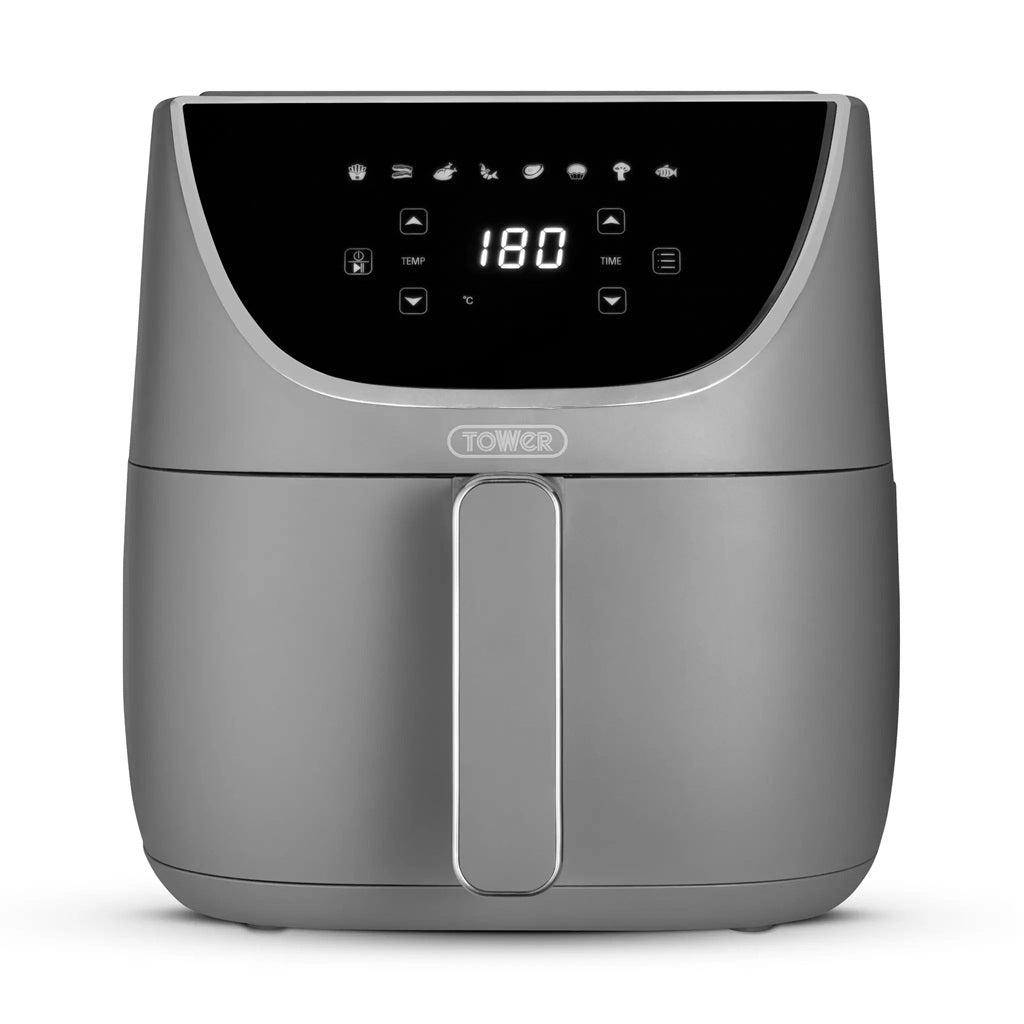 Tower Vortx T17127CGRY 6.0L Digital Basket Air Fryer Grey