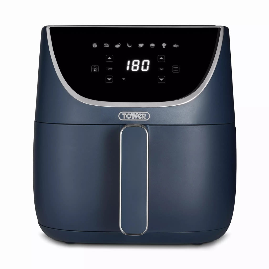 Tower Vortx T17127CMNB 6.0L Digital Basket Air Fryer Midnight Blue