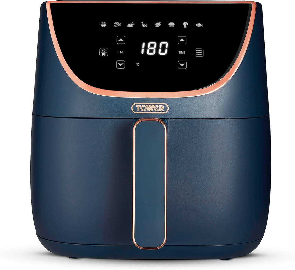 Tower Vortx T17127MNB 6.0L Digital Basket Air Fryer Midnight Blue