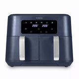 Tower Vortx T17137CMNB 8.5L Digital Dual Basket Air Fryer Midnight Blue