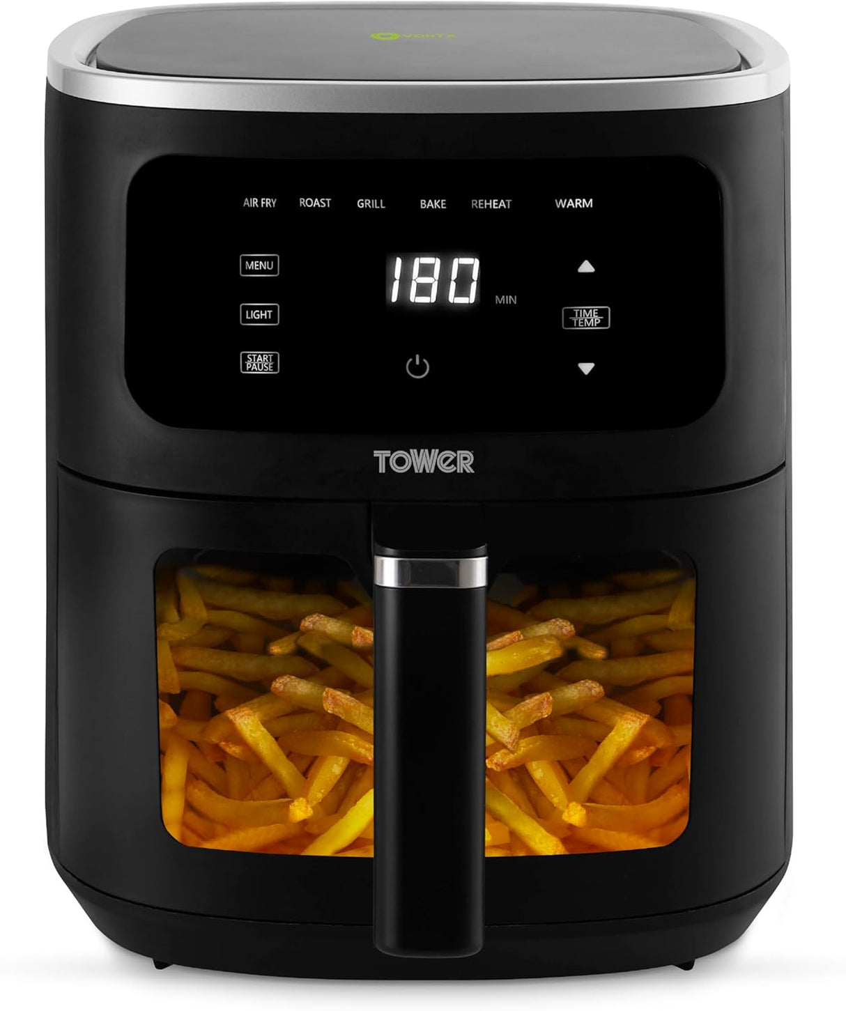 Tower Vortx Vizion T17176 8.0L Digital Basket Air Fryer Black