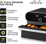 Tower Vortx Elite T17200 11.0L Flexi Draw Basket Digital Air Fryer Black