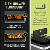 Tower Vortx Elite T17200 11.0L Flexi Draw Basket Digital Air Fryer Black