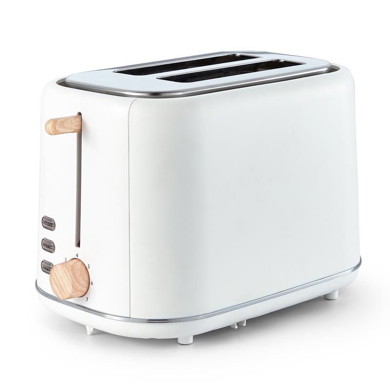 Tower Scandi T20027 800W 2-Slice Toaster White