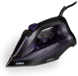 Tower T22011 CeraGlide 2600W Steam Iron Purple