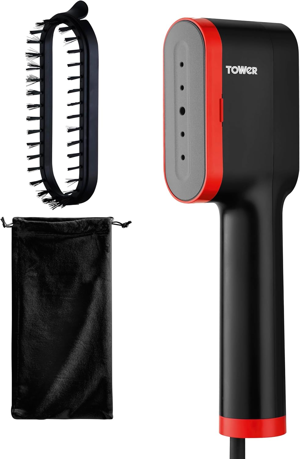Tower T22038RED 1400W Digital Garment Steamer