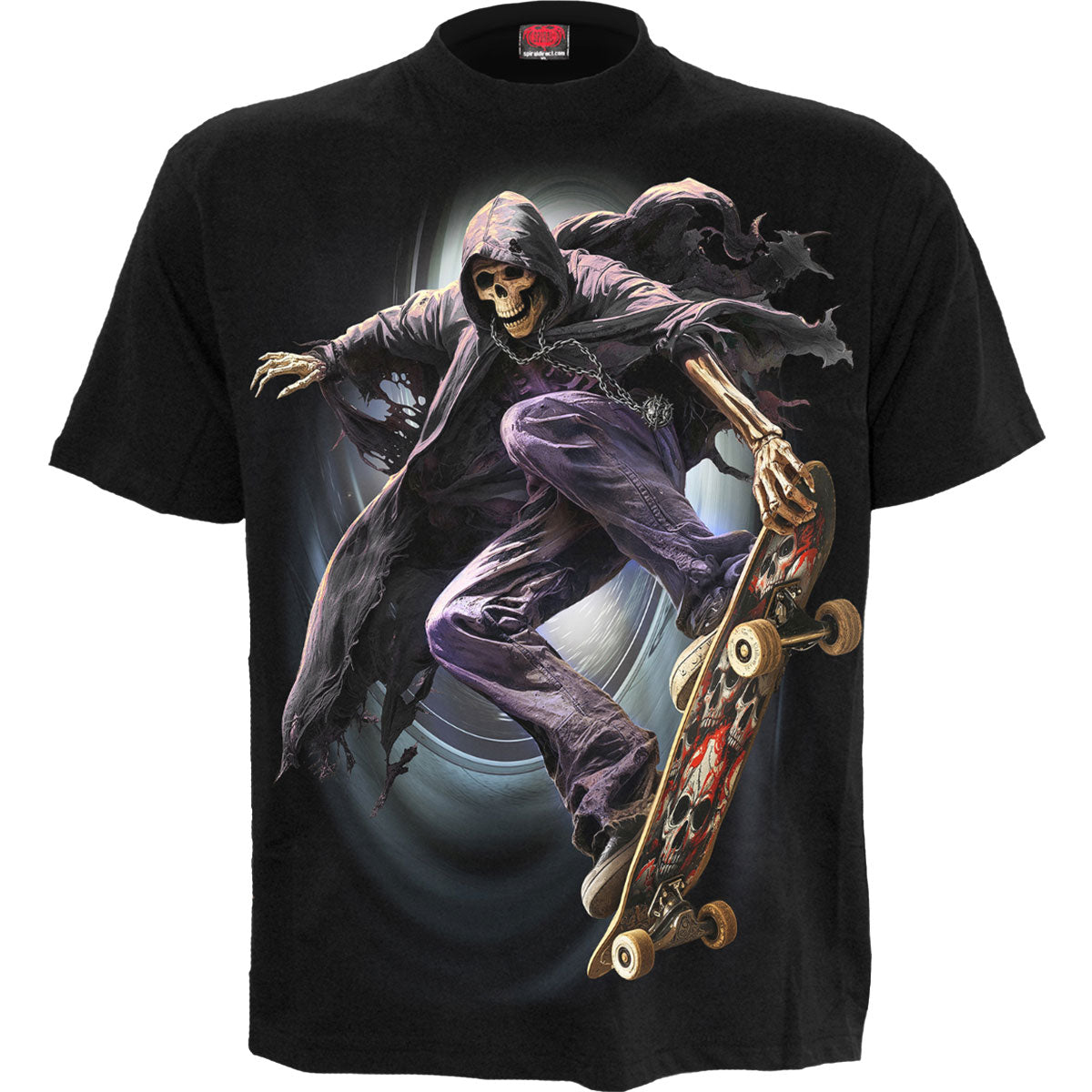 Spiral Kids T-Shirt Soul Boarder Black (XS)