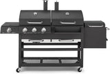 Tower Ignite Multi XL Dual Fuel BBQ  with Side Burner & Smoker Grill