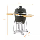 Tower Kamado XL Ceramic Charcoal Kettle BBQ