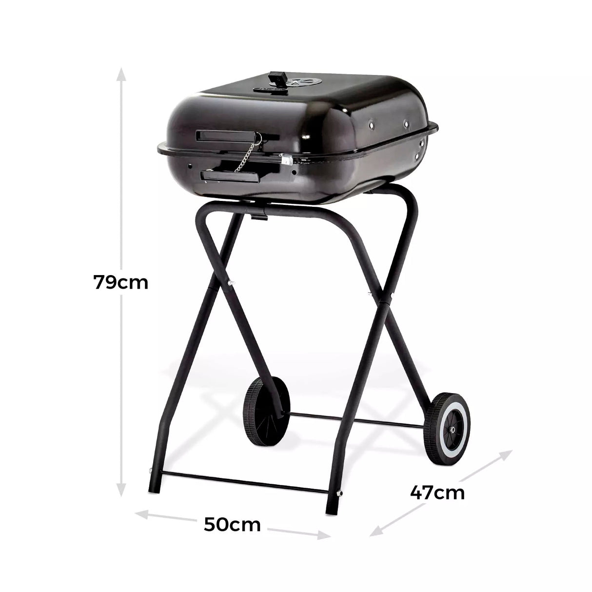 Tower Compact Portable Grill Charcoal BBQ