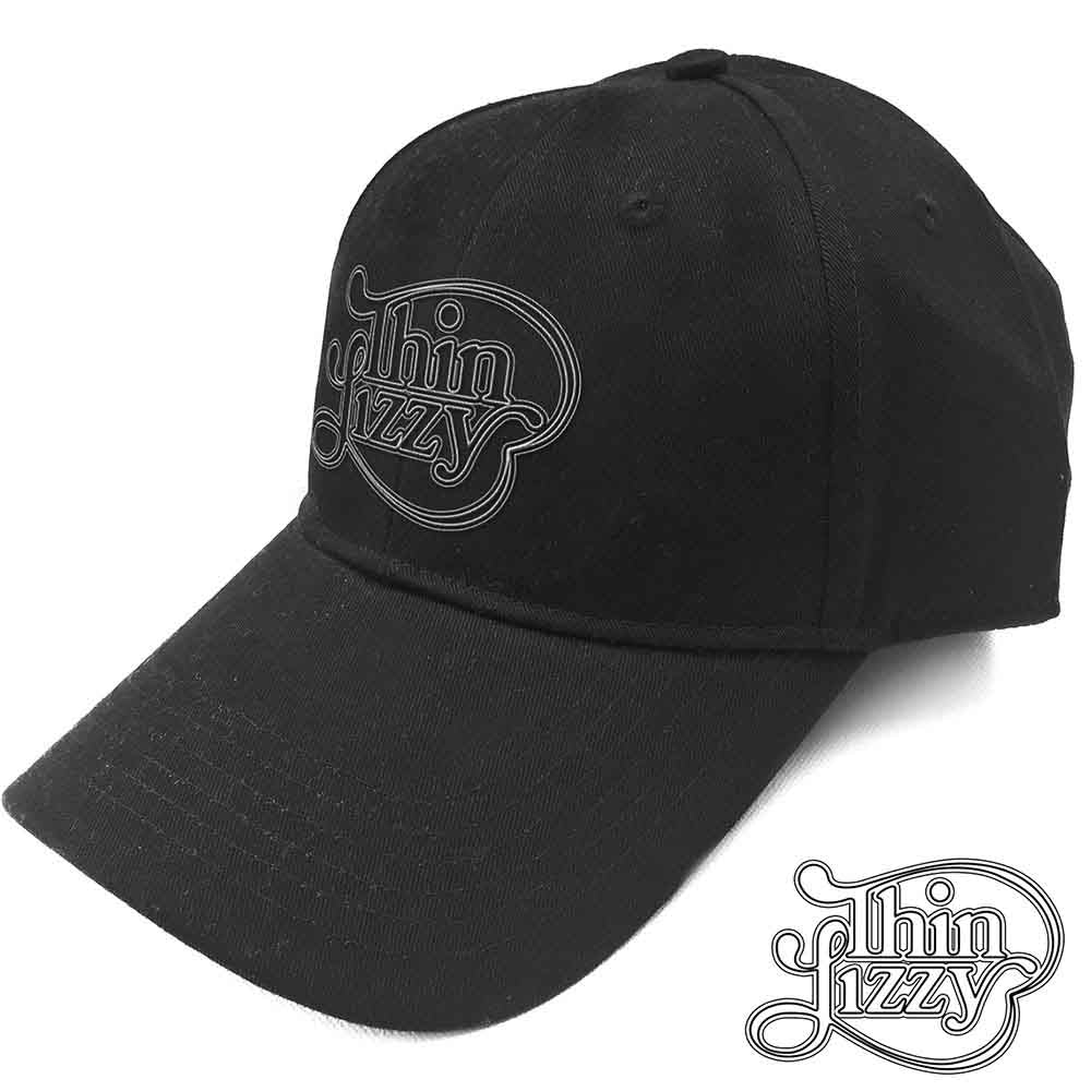 Thin Lizzy Unisex Baseball Cap Scroll Logo Black