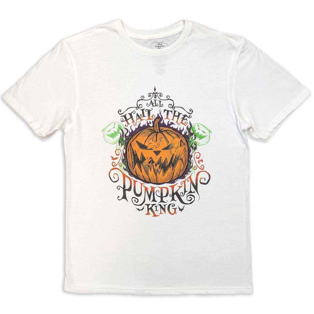 Disney Unisex T-Shirt The Nightmare Before Christmas All Hail White (XXL)