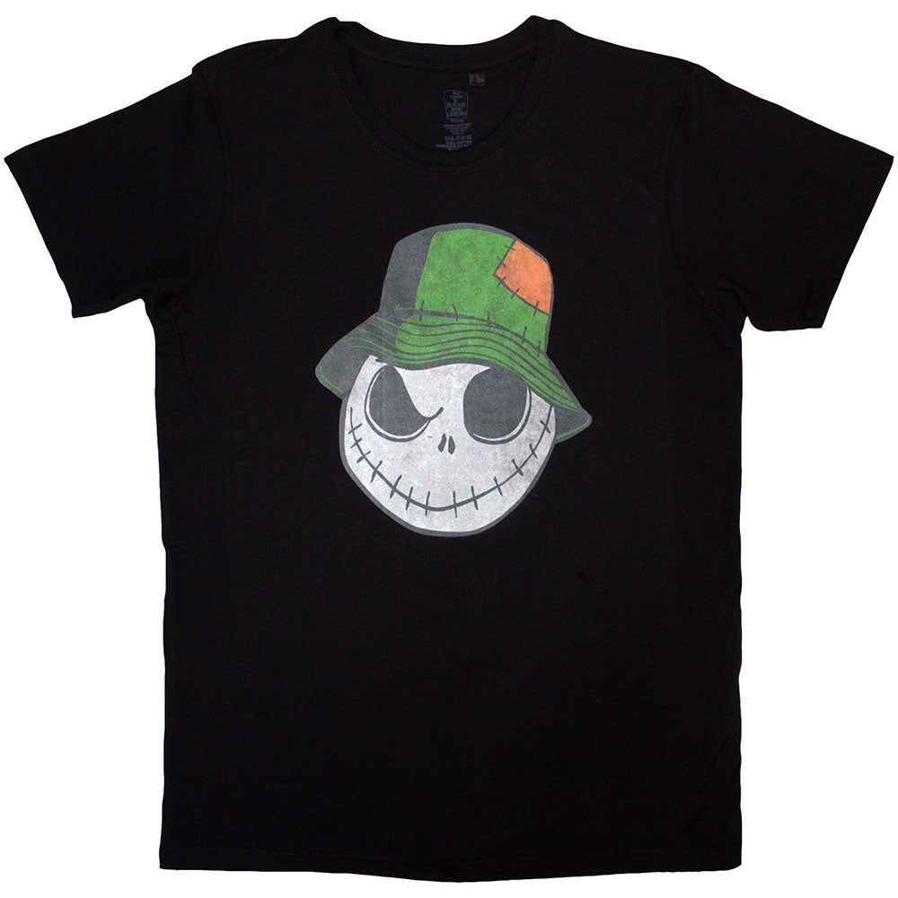 Disney Unisex T-Shirt The Nightmare Before Christmas Jack Bucket Hat Black (XL)
