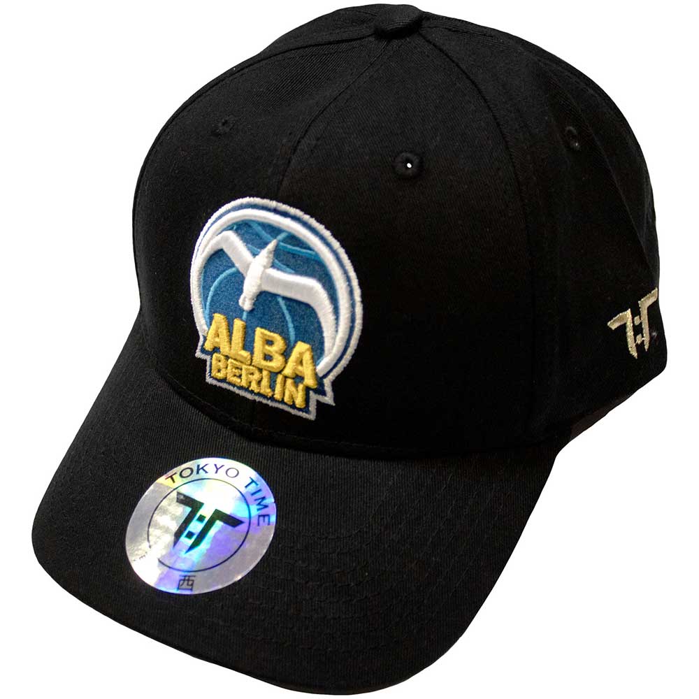 Tokyo Time Unisex Baseball Cap Euroleague Basketball Alba Berlin Black
