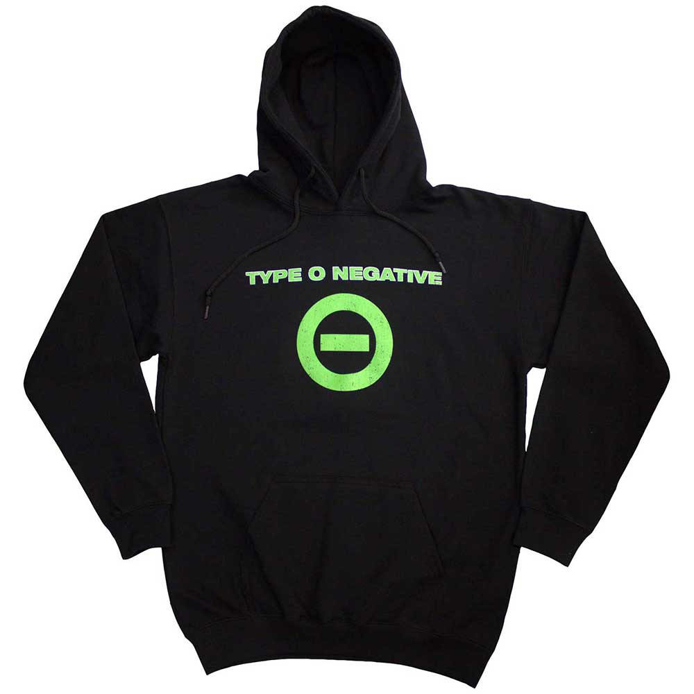 Type O Negative Unisex Pullover Hoodie Donut Black (L)