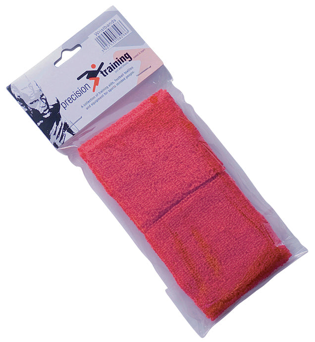 Precision Wristbands - Red (Pair)