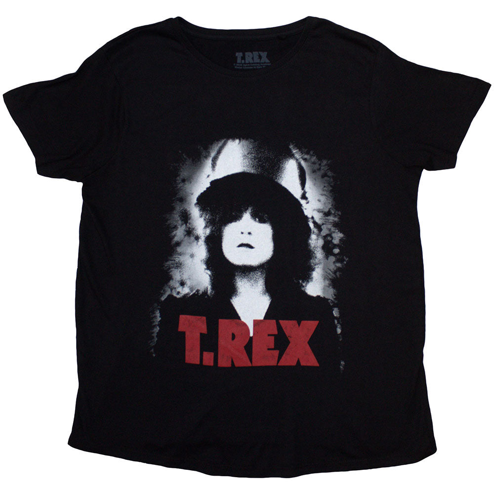 T-Rex Ladies T-Shirt Slider Black (XXXXL)