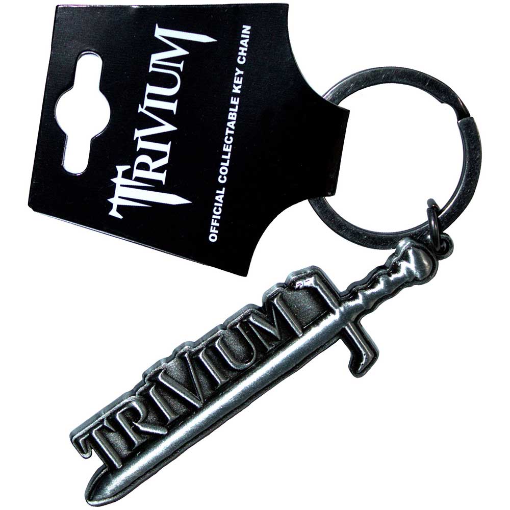 Trivium Key Chain Silver Sword