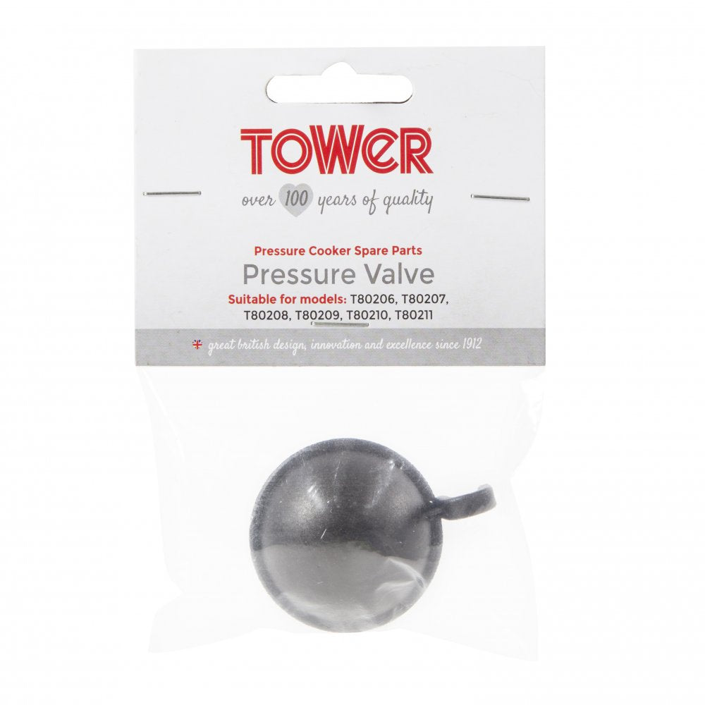 Tower TS2004 Pressure Regulator Black for T80206/T80207/T80208/T80210/T80211 Pressure Cooker