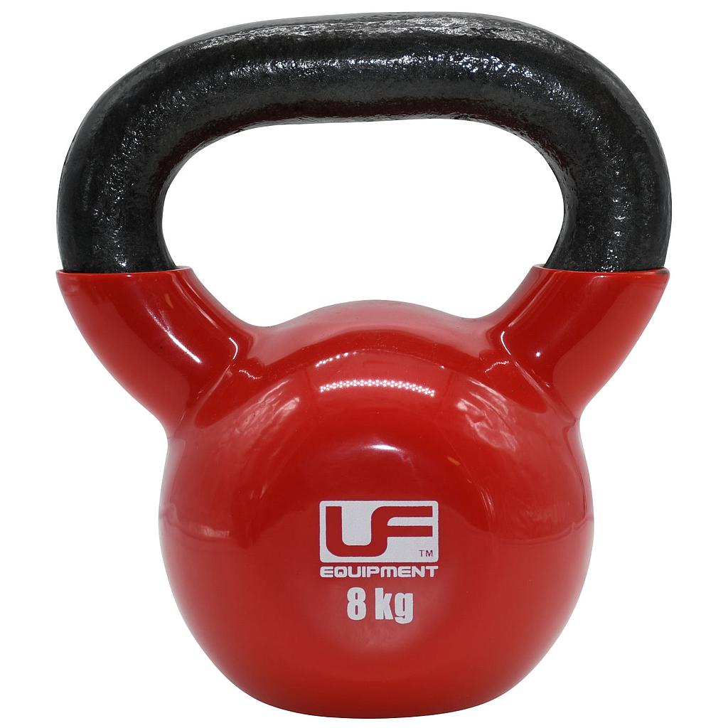 Urban Fitness Cast Iron Kettlebell 8kg - Red