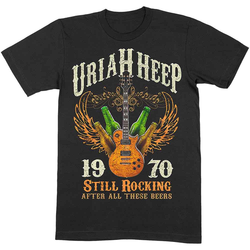 Uriah Heep Unisex T-Shirt Still Rocking Black (XL)