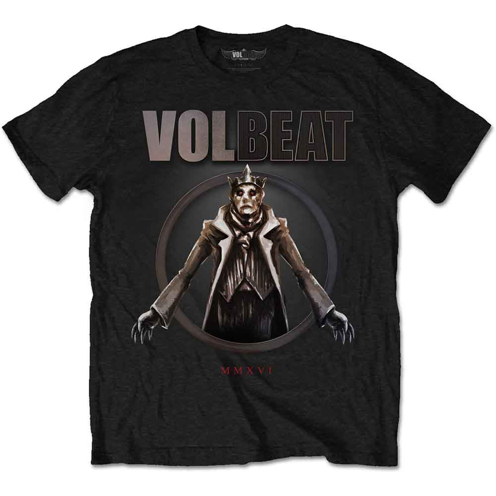 Volbeat Men's T-Shirt King of the Beast Black (XL)