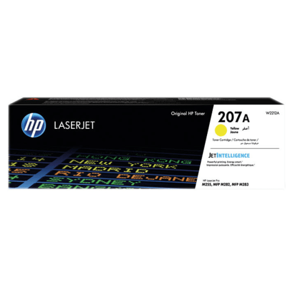 HP 207A Yellow Standard Capacity Toner for LaserJet Pro M255