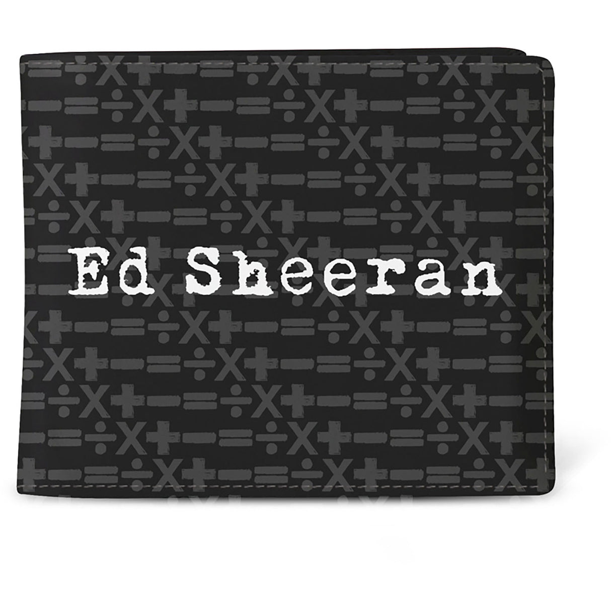 Ed Sheeran Wallet Symbols Pattern Black