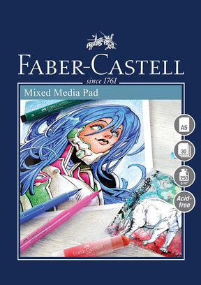 faber-castell a5 mixed media pad